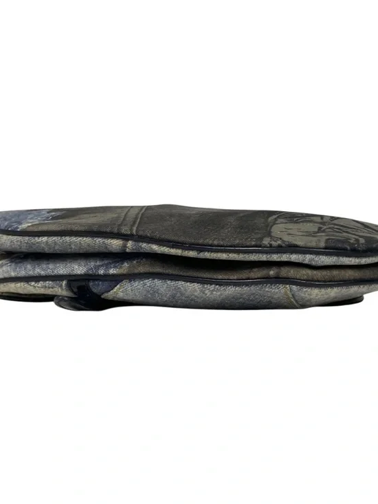 Christian Dior Limited Edition Speedway Denim Saddle Bag - Picture 5 of 9